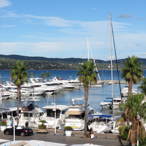 magnifique appartement 4pers, climatisé ,  dans la marina. plage a 3mn à pied.