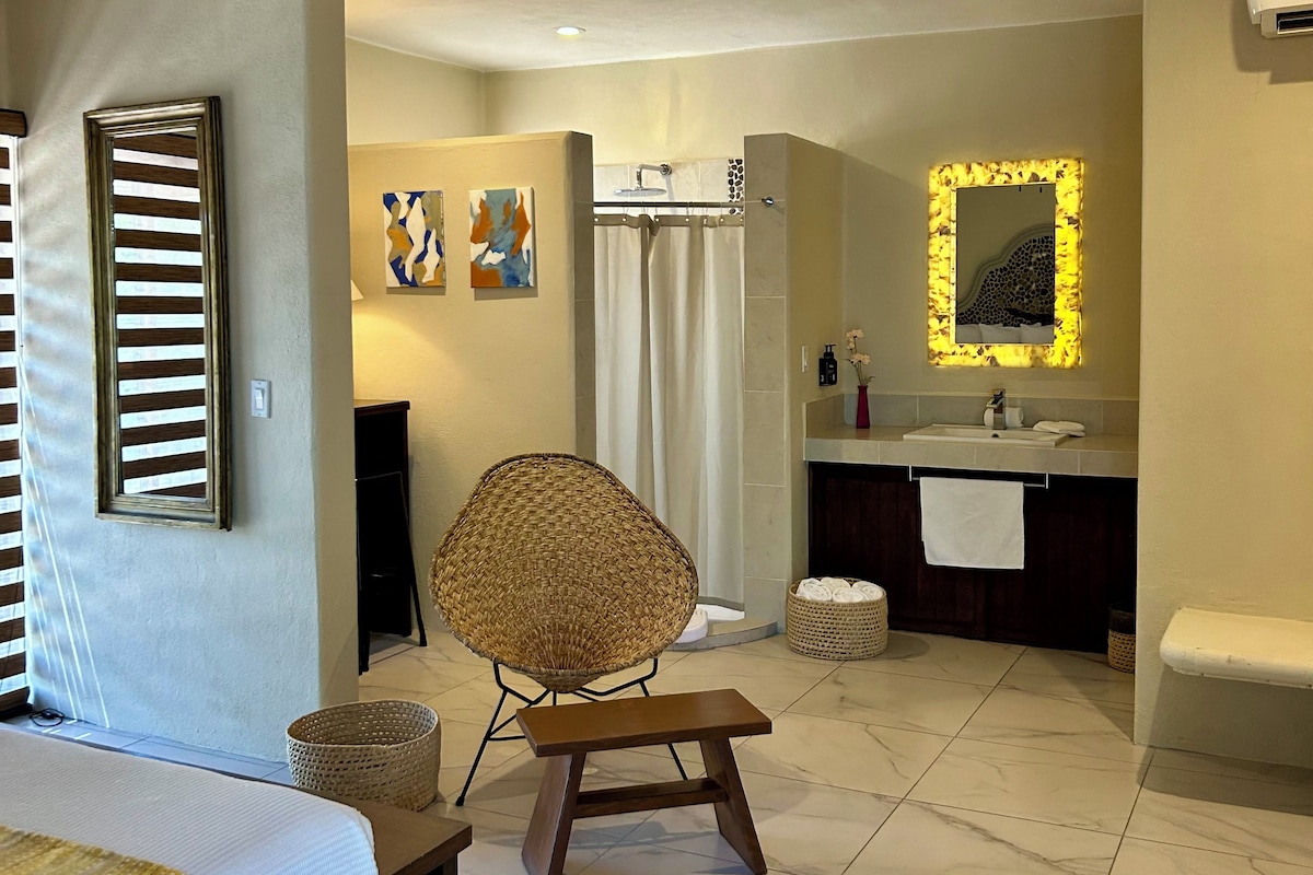 Suite studio Junior, 1 très grand lit, non-fumeur | Minibar, fer et planche à repasser, accès au Wi-Fi (inclus)