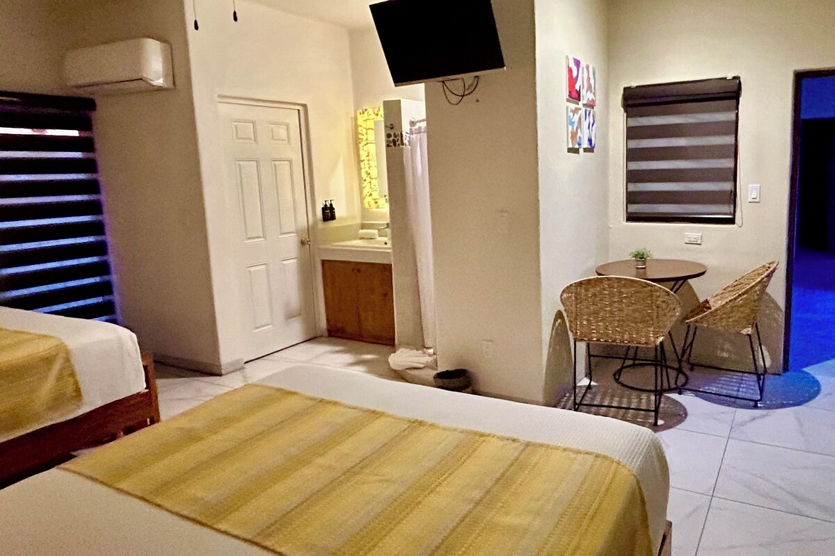 Suite studio Junior, 2 grands lits, non-fumeur | Minibar, fer et planche à repasser, accès au Wi-Fi (inclus)