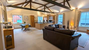 Smart TV, video games, DVD player, books