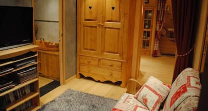 Muy bonito apartamento a pie de pistas y del centro deportivo y de ocio.