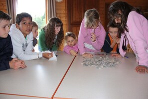Children’s area - village of 14 cottages in comfortable chalets (Aydat)