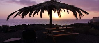 House in a natural space near the sea.