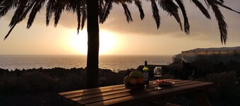 House in a natural space near the sea.
