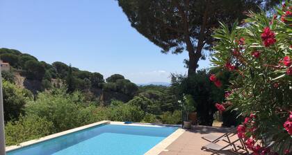 Spacious sea view villa with infinity pool