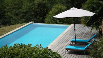 Udendørs pool, infinity-pool