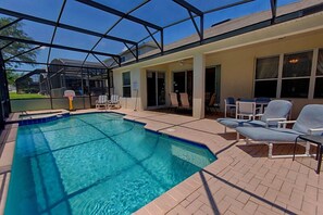 Alberca al aire libre 