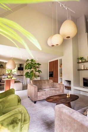 TV, fireplace, DVD player