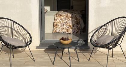 BELLE RESIDENCE Ă 8 mn de Porto Vecchio avec prestations para-hĂŽteliĂšres :