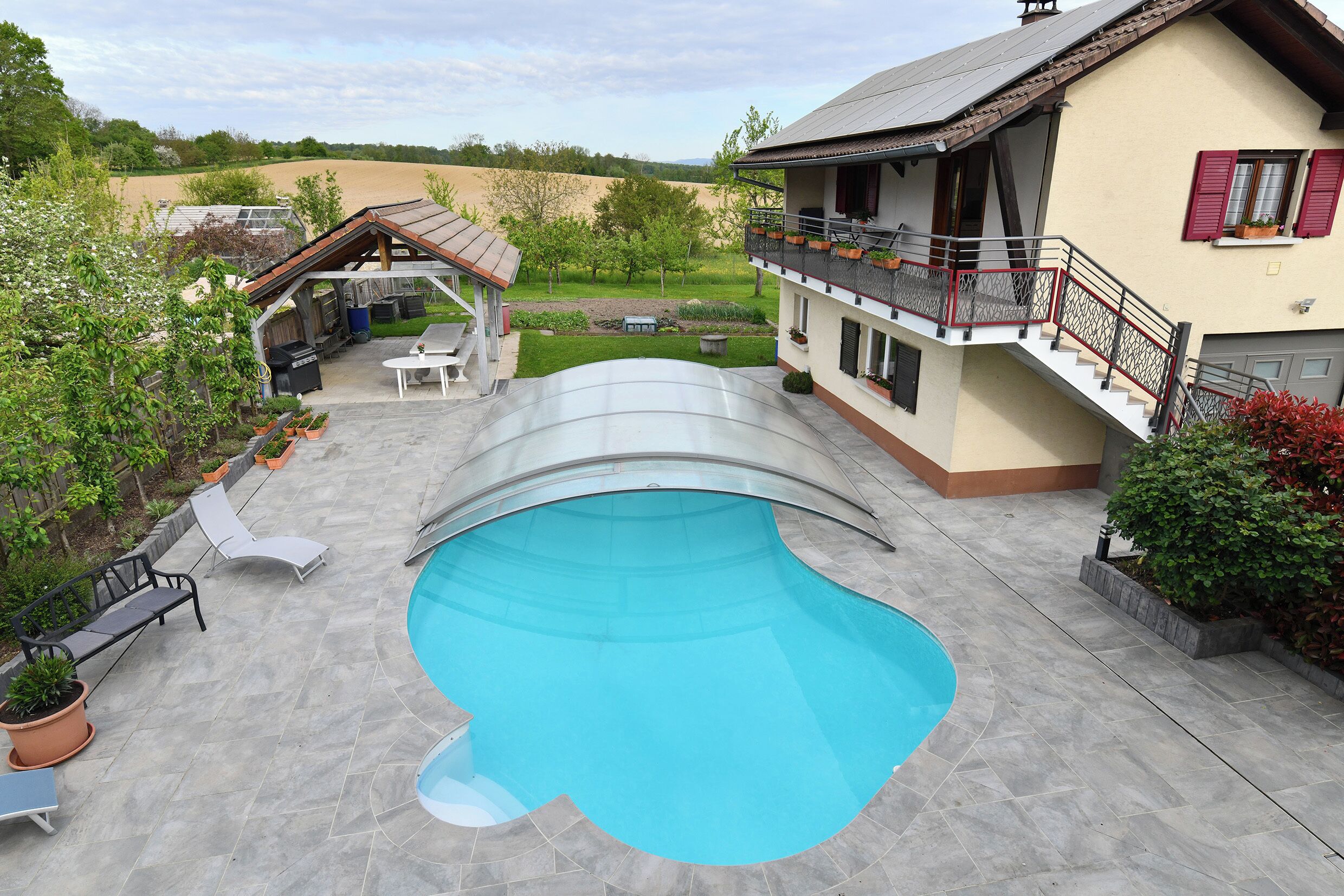 Außenpool, beheizter Pool