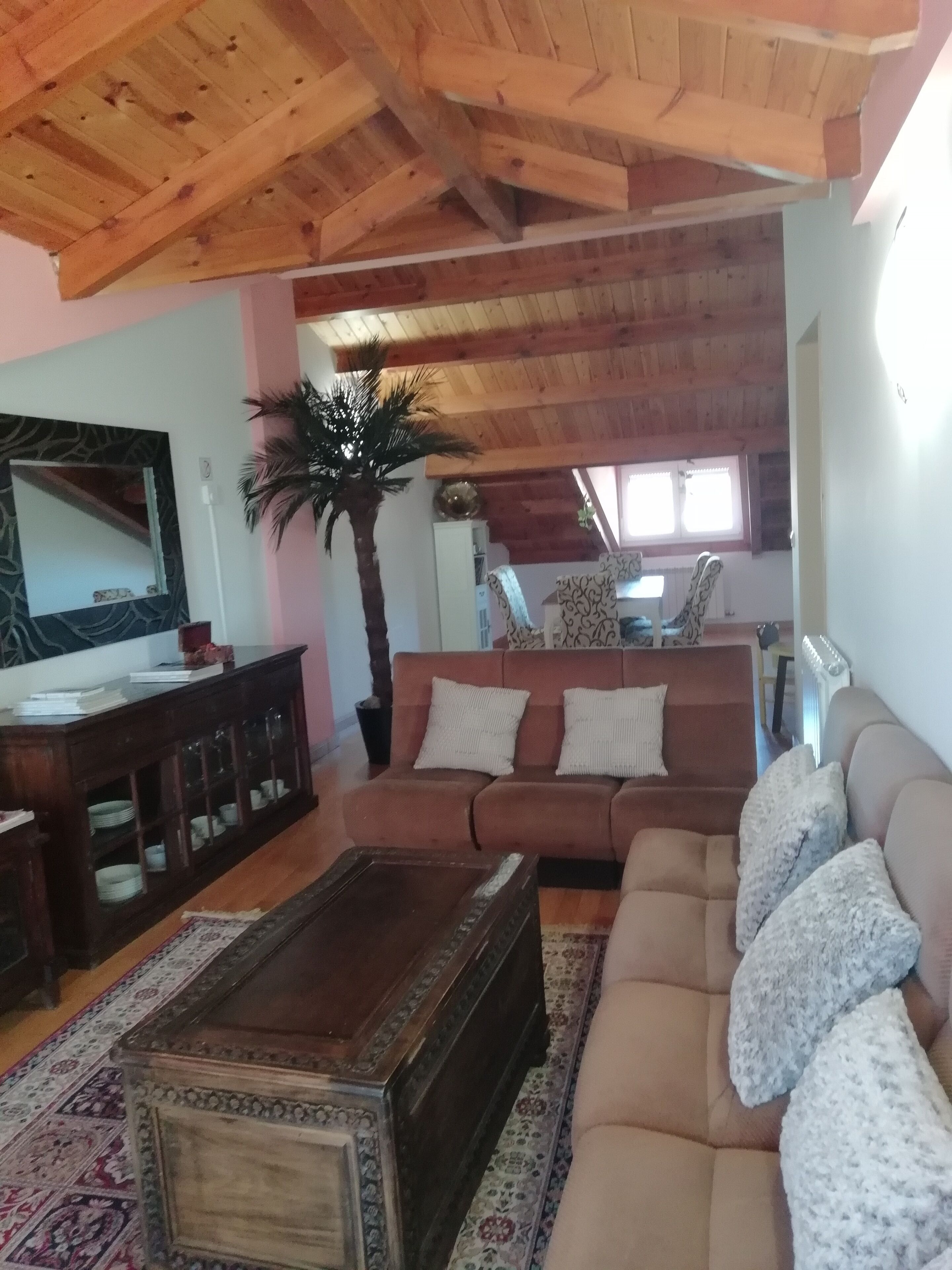 Televisión de pantalla plana y tenis de mesa 