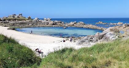 Un chalet en bord de mer