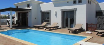 Villa On Frontline Of La Goleta With Private Heated Pool and free wi-fi