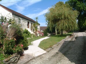Property grounds - Smithy Cottage  17th century converted barn (Looe)