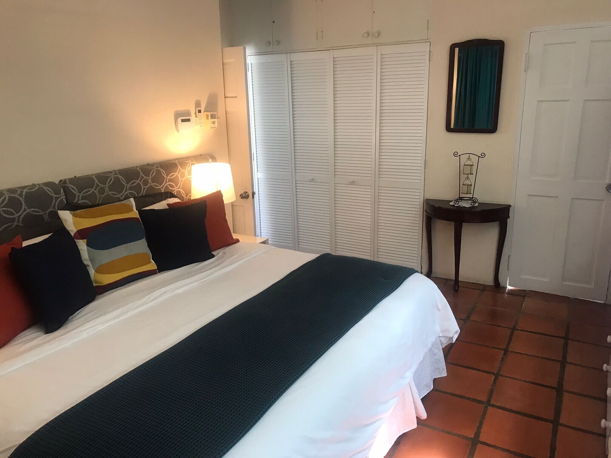 2 bedrooms, in-room safe, iron/ironing board, WiFi