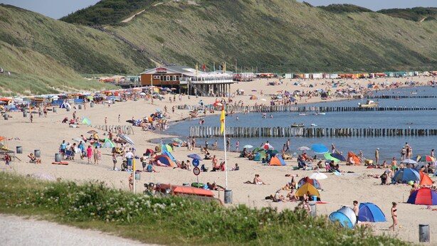Nær stranden