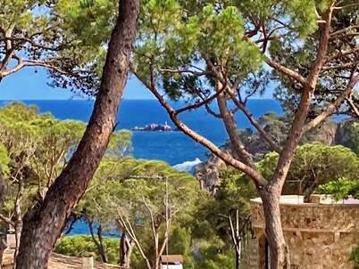 Superb villa near the sea Calella de Palafrugell, garden and two swimming pools