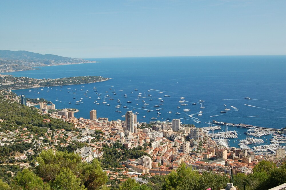 holiday apartment overlooking Monte Carlo