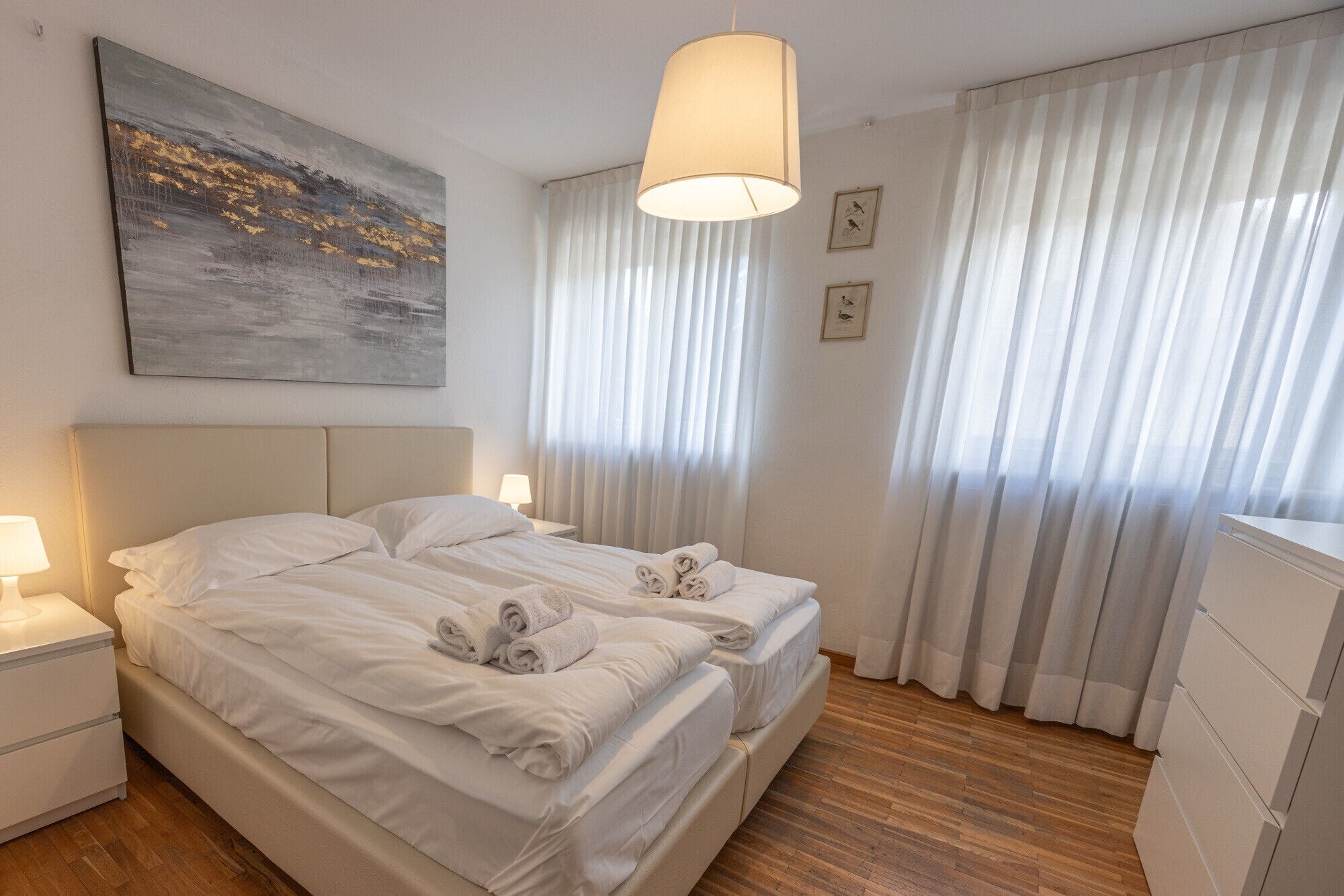 3 bedrooms, iron/ironing board, free WiFi, bed sheets