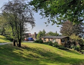 Exterior - Rowan Tree Lodge with Hot Tub, a beautiful Woodland Retreat in Shropshire (Hope Bagot, Ludlow)