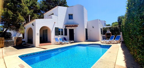 Villa with private pool, at 150 m of the beach