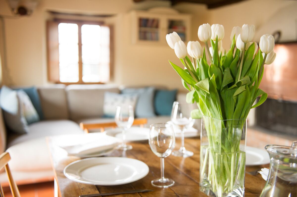 TV connectée, cheminée, lecteur de DVD, table de tennis de table