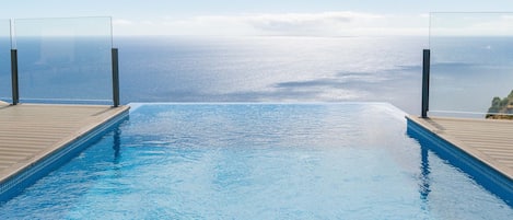 Una piscina climatizada