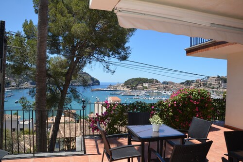 Smukt hus i Port de Sóller, fantastisk udsigt, 5 'til stranden, grill, WiFi