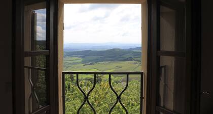 LA CASINA CANTINI - Panoramic apartment in Montepulciano in the historic center