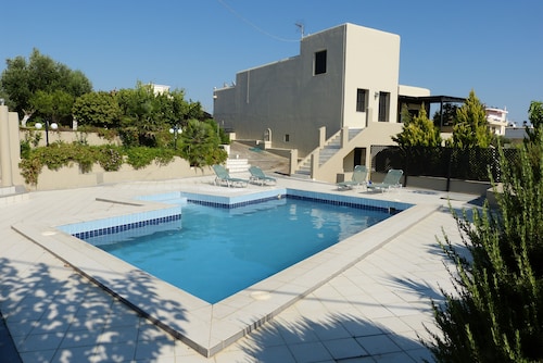 KNOSOS PALACE Villa 4 * isolée, piscine privée, MEILLEURE VUE!