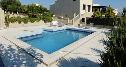KNOSOS PALACE Villa 4 * isolée, piscine privée, MEILLEURE VUE!
