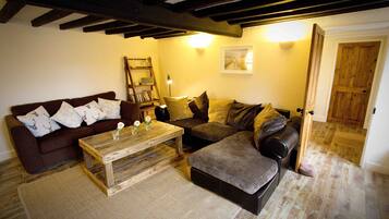 Smart TV, fireplace, video games, DVD player