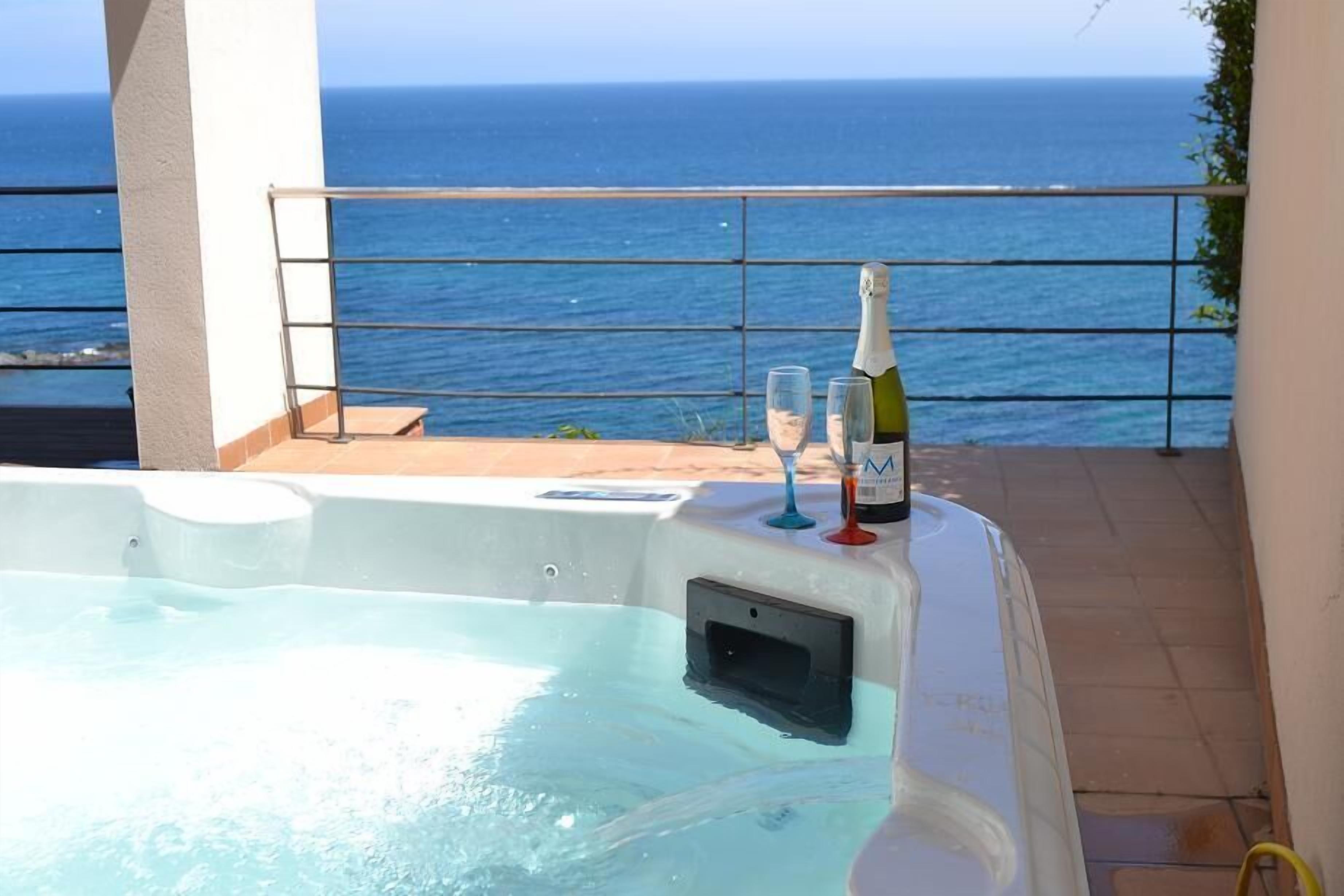 New stunning property first line on coast in Costa Brava, north of Barcelona