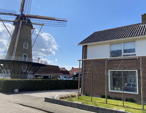 Haus neben der Mühle von Westkapelle! 