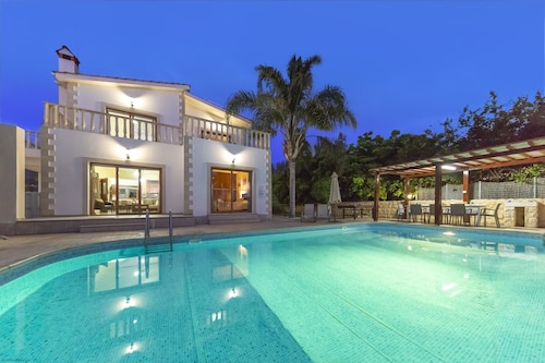 Villa Alasia -  a beach villa with heated pool* that sleeps 8 guests  in 4 bedrooms