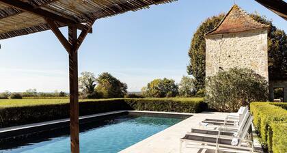 Boutique Boutique Mannor, famille, piscine et spa privés chauffés, vignes, ST Emillion