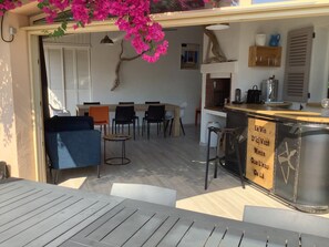 Restauration en plein air