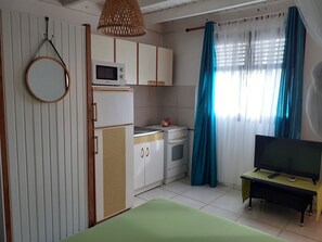 1 chambre, fer et planche à repasser, Wi-Fi, draps fournis