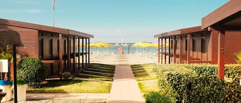Sulla spiaggia