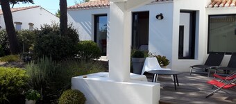 Ile Noirmoutier, Thorn, moderne villa, 2012, 80 m ons 8/6 pers.