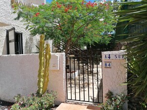 Property grounds - Holiday home with private garden and terrace near the beach (Playa Las Americas)