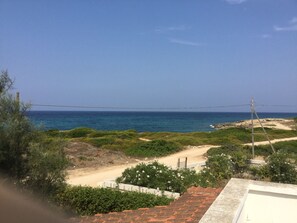Vue sur la plage/l’océan