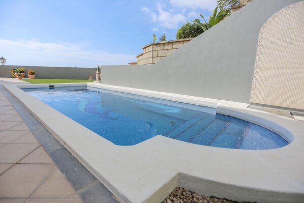 Una piscina climatizada