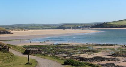 Rock, Stylish Modern, nr Sandy Strände / Spaziergänge, Restaurants, Golfplatz. Padstow