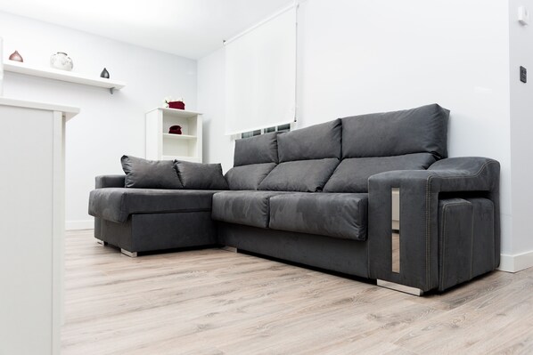 TV, books - Newly remorphed apartment in the center (Burgos)