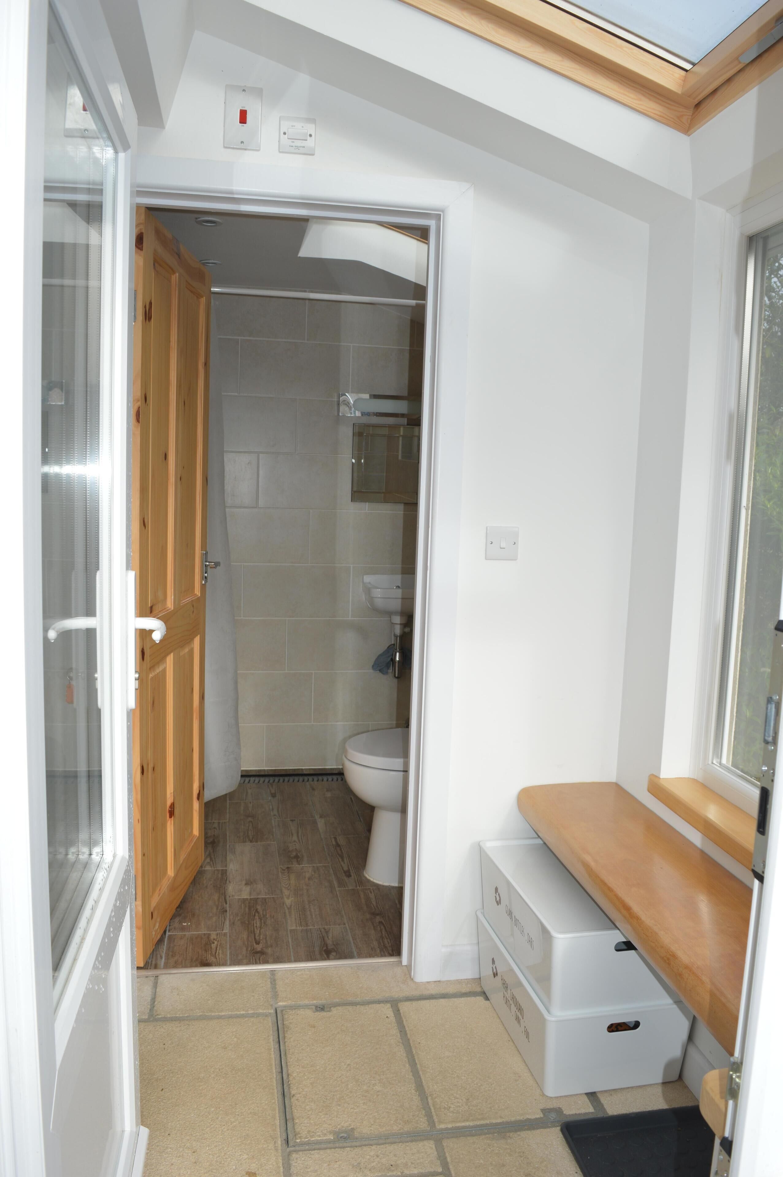 The boot room and wet room