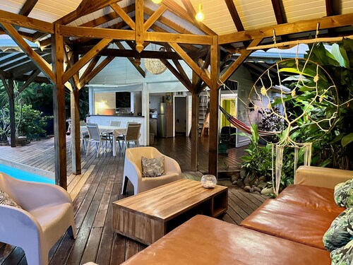 tropischer Garten Pool Villa - in der Nähe von Stränden