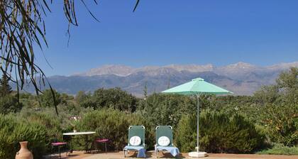 Luxusvilla mit großem privatem Pool, Meer- und Bergblick in Vamos, Kreta