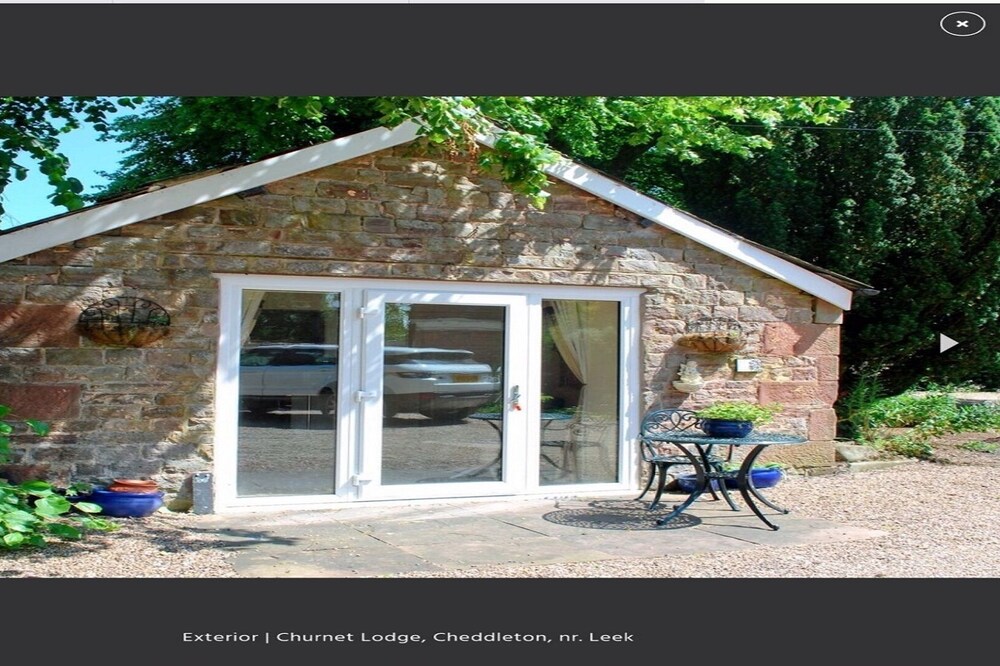 Churnet lodge in the Churnet valley Cheddleton, near leek and Alton towers