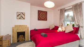 2 bedrooms, iron/ironing board, travel crib, free WiFi